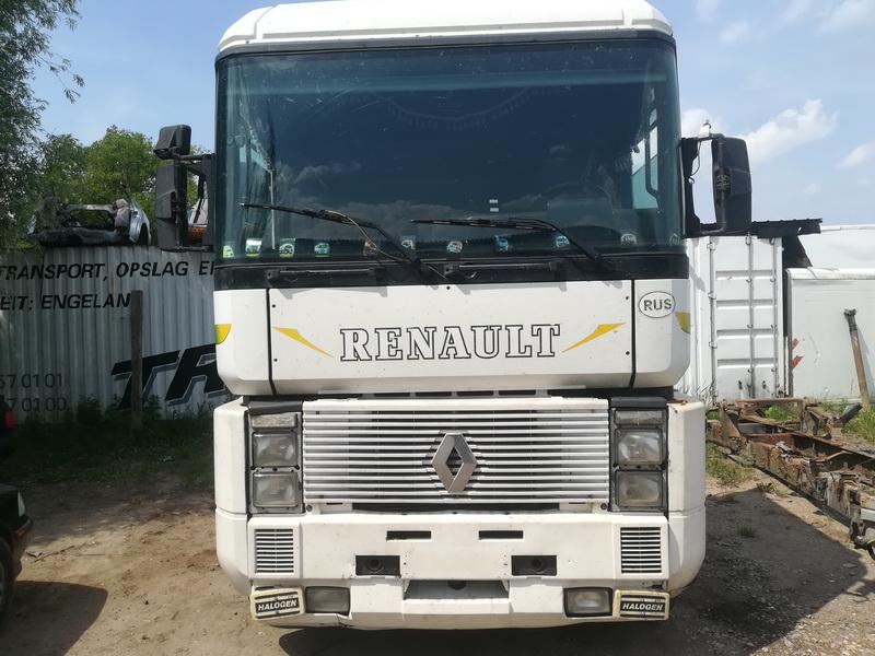 Used Car Parts Truck - Renault MAGNUM 1995 12.0 Mechanical Vilkikas 2/3 d. white 2019-6-11