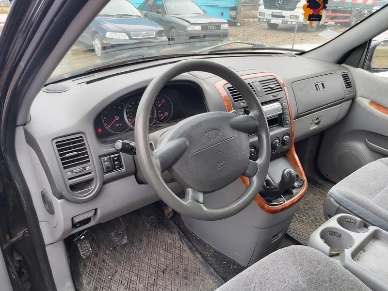 Naudotos automobilio dalys Kia CARNIVAL 2005 2.9 Mechaninė Vienatūris 4/5 d. Juoda 2020-1-30