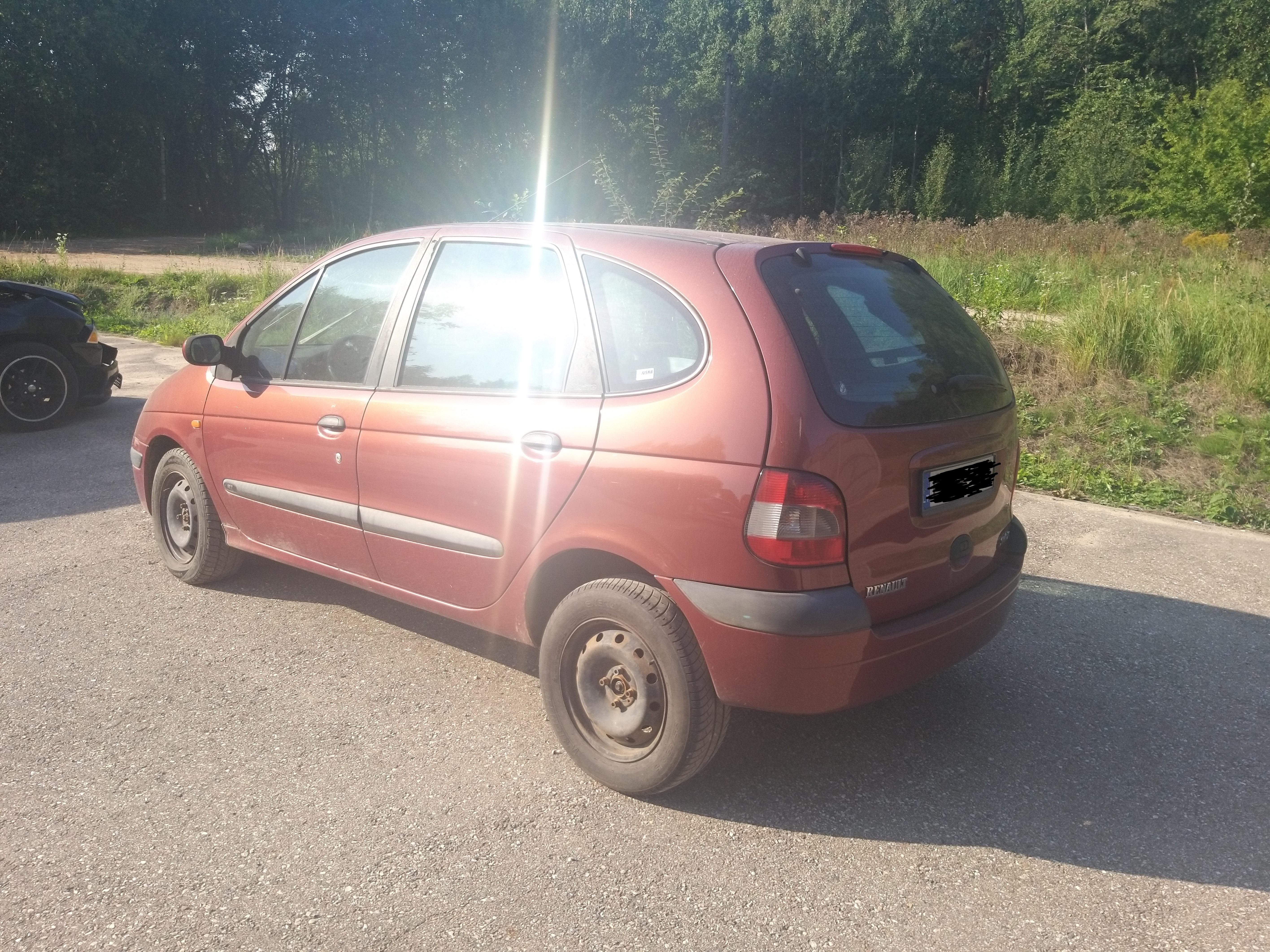 Used Car Parts Renault SCENIC 2003 1.6 Mechanical Minivan 4/5 d. Red 2019-9-09
