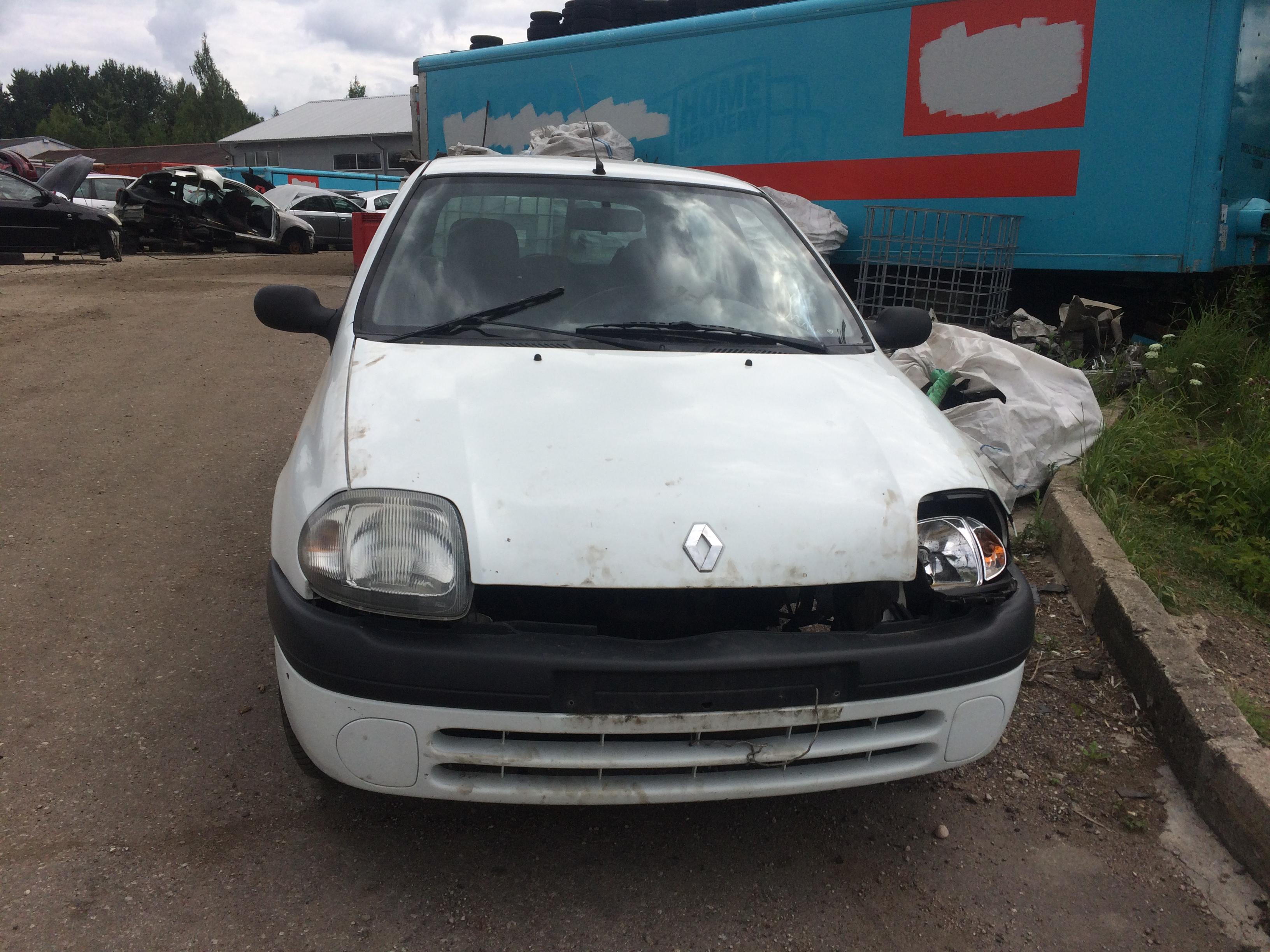 Used Car Parts Renault CLIO 2000 1.9 Mechanical Hatchback 2/3 d. white 2018-7-10