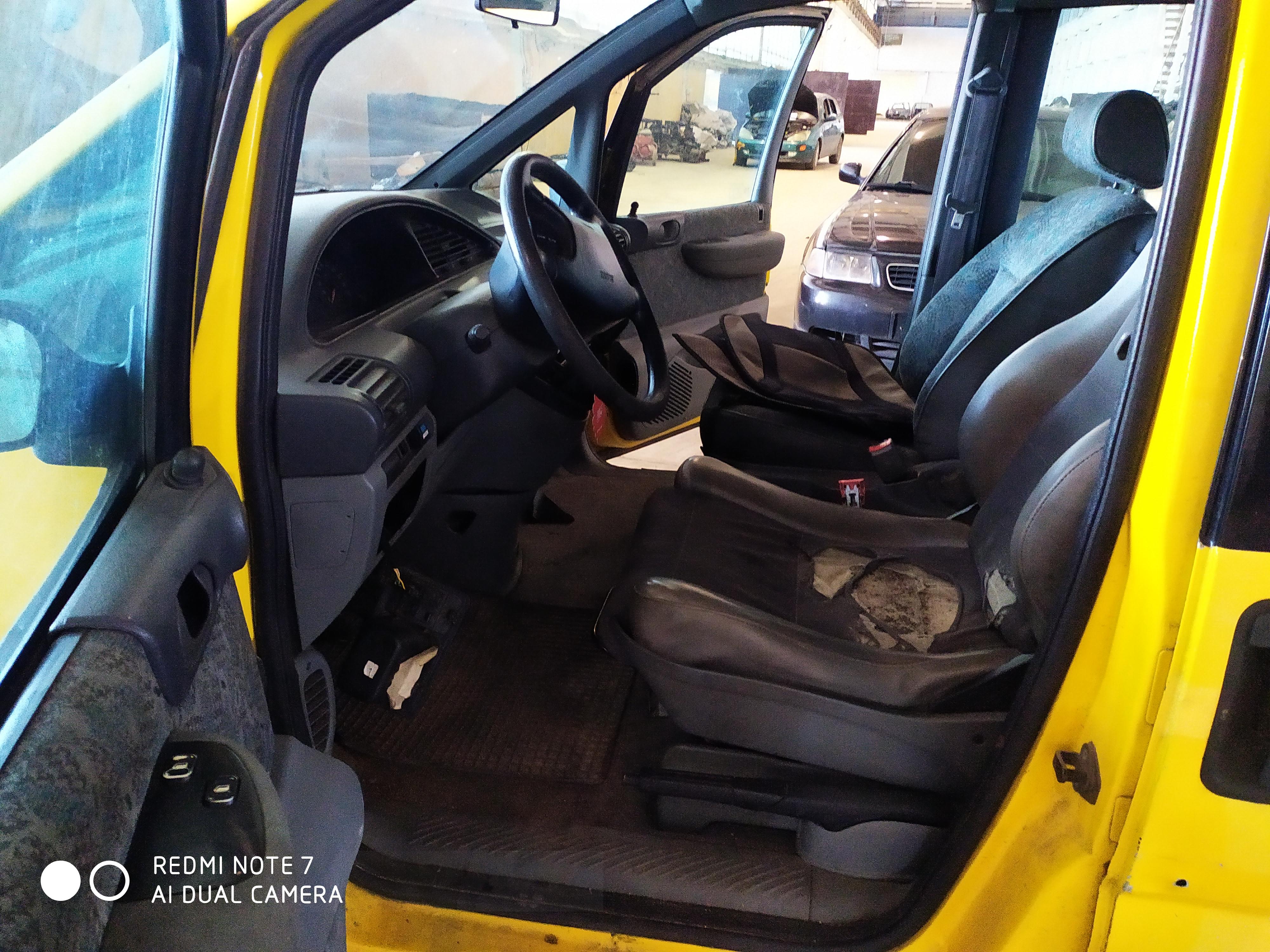 Used Car Parts Fiat ULYSSE 1999 1.9 Mechanical Minivan 4/5 d. Yellow 2020-9-04
