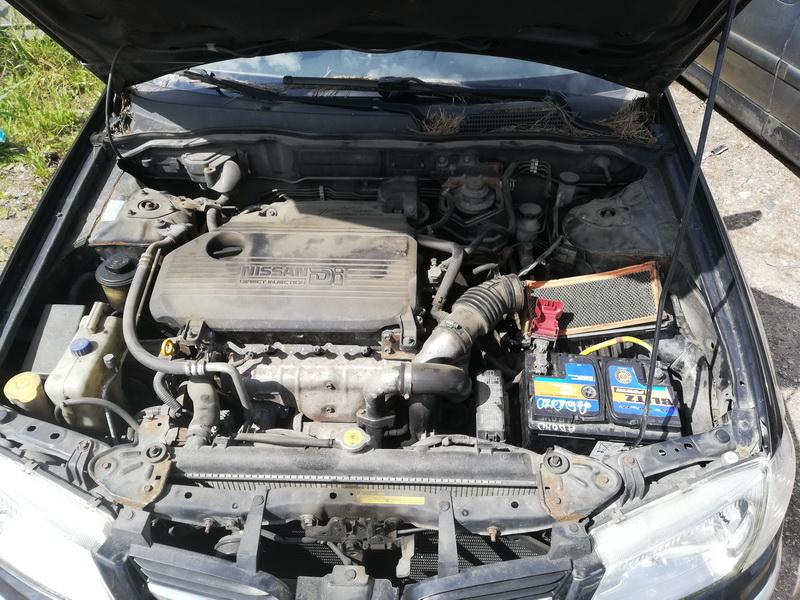 Used Car Parts Foto 2 Nissan ALMERA 2000 2.2 Mechanical Hatchback 2/3 d. Black 2019-8-05 A4682