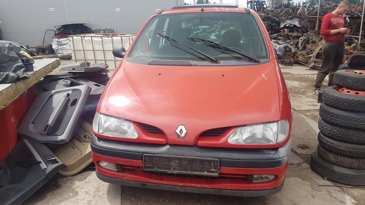 Used Car Parts Renault SCENIC 1998 1.9 Mechanical Minivan 4/5 d. Red 2017-6-13