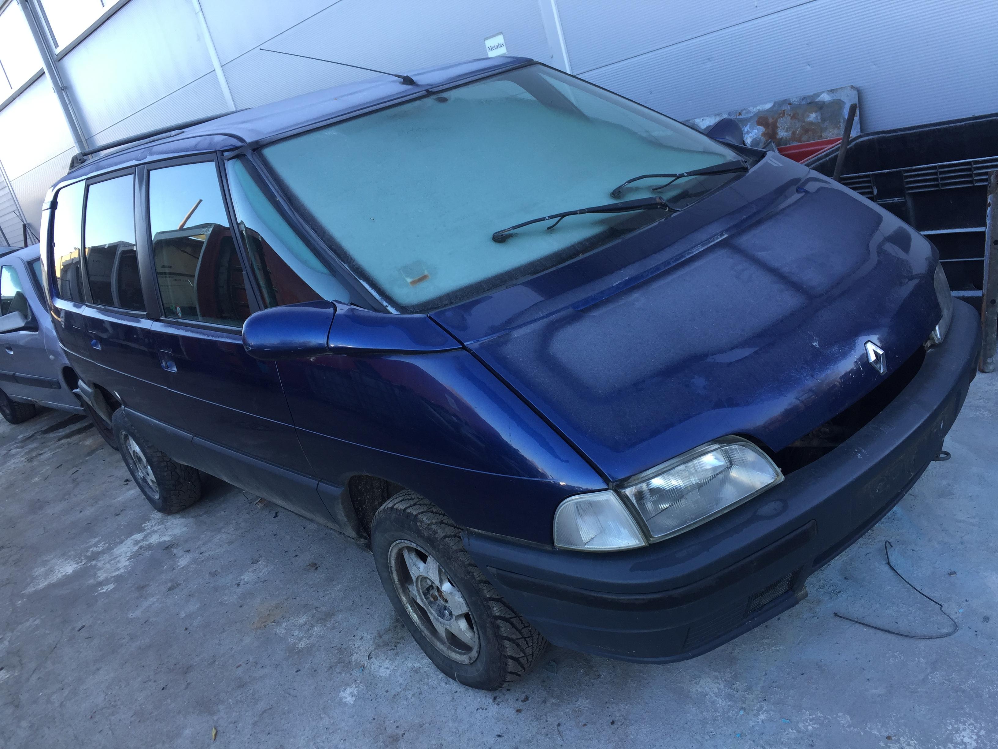 Used Car Parts Renault ESPACE 1992 2.2 Mechanical Minivan 4/5 d. Blue 2017-10-24