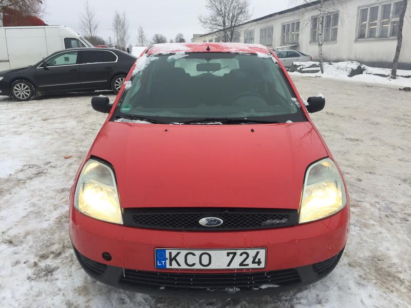 Used Car Parts Ford FIESTA 2004 1.4 Mechanical Hatchback 2/3 d. Red 2019-1-25