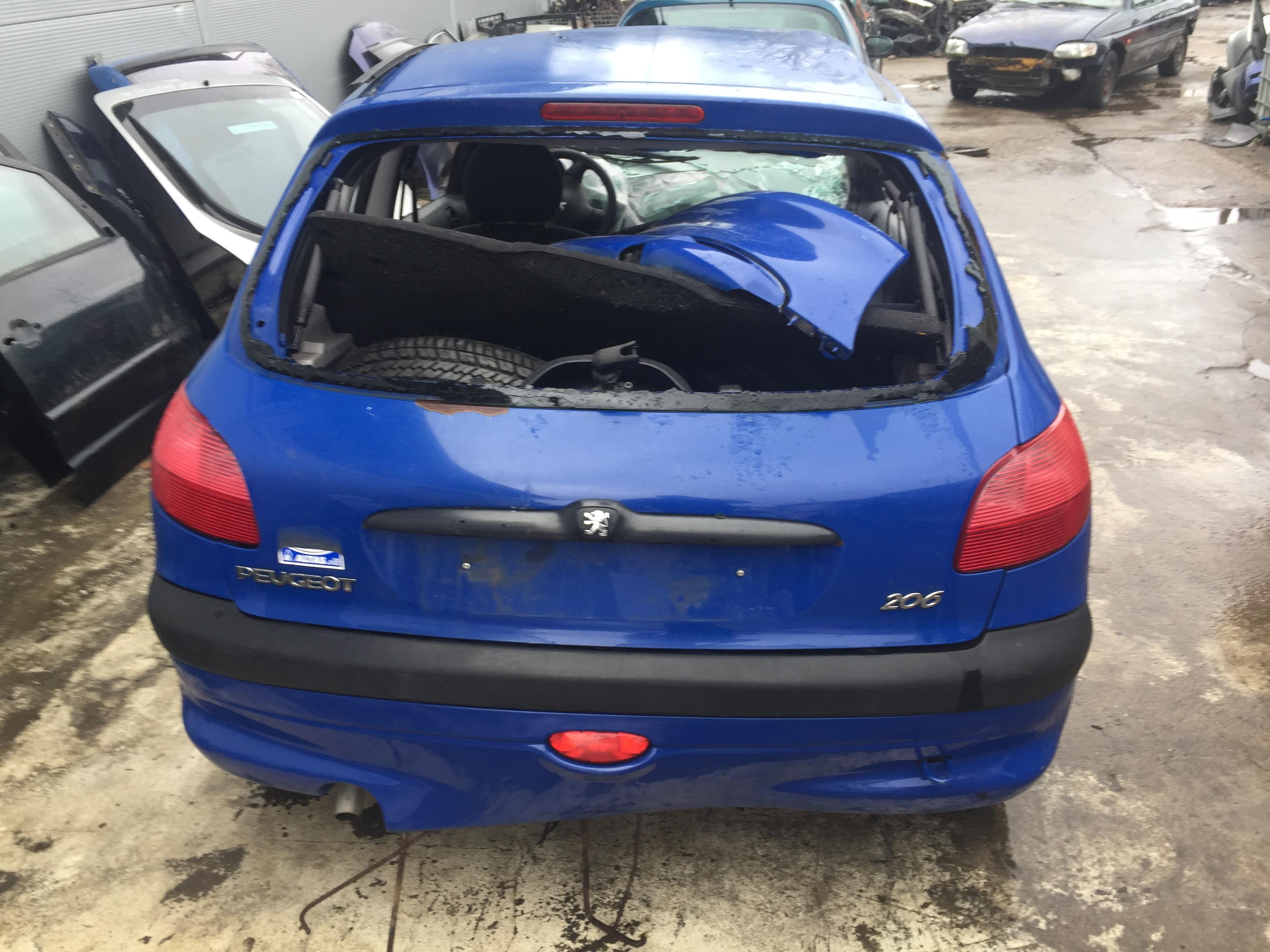 Used Car Parts Peugeot 206 1999 1.1 Mechanical Hatchback 2/3 d. Blue 2017-10-26