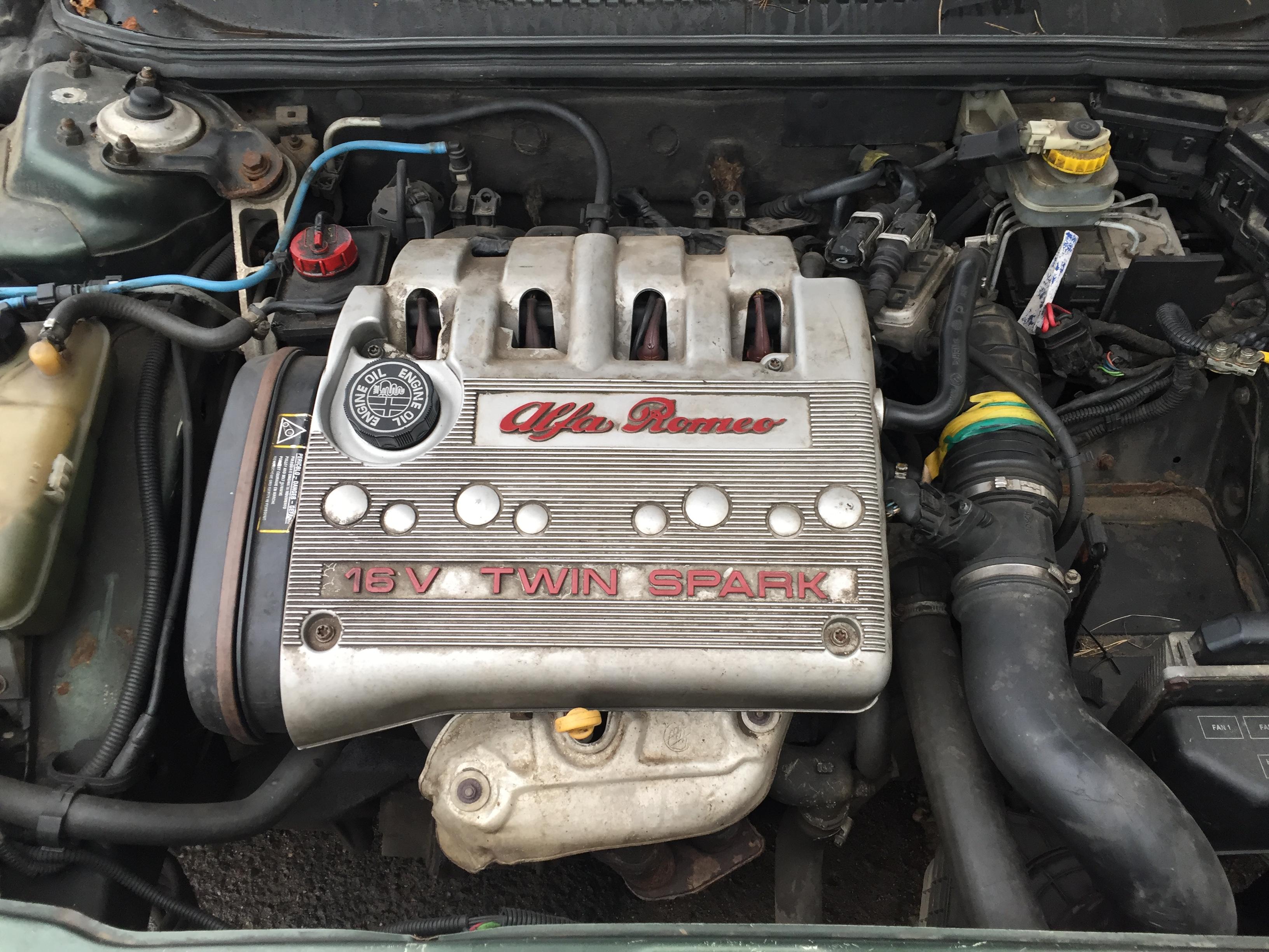 Used Car Parts Alfa-Romeo 156 1997 1.8 Mechanical Sedan 4/5 d. Green 2017-10-04