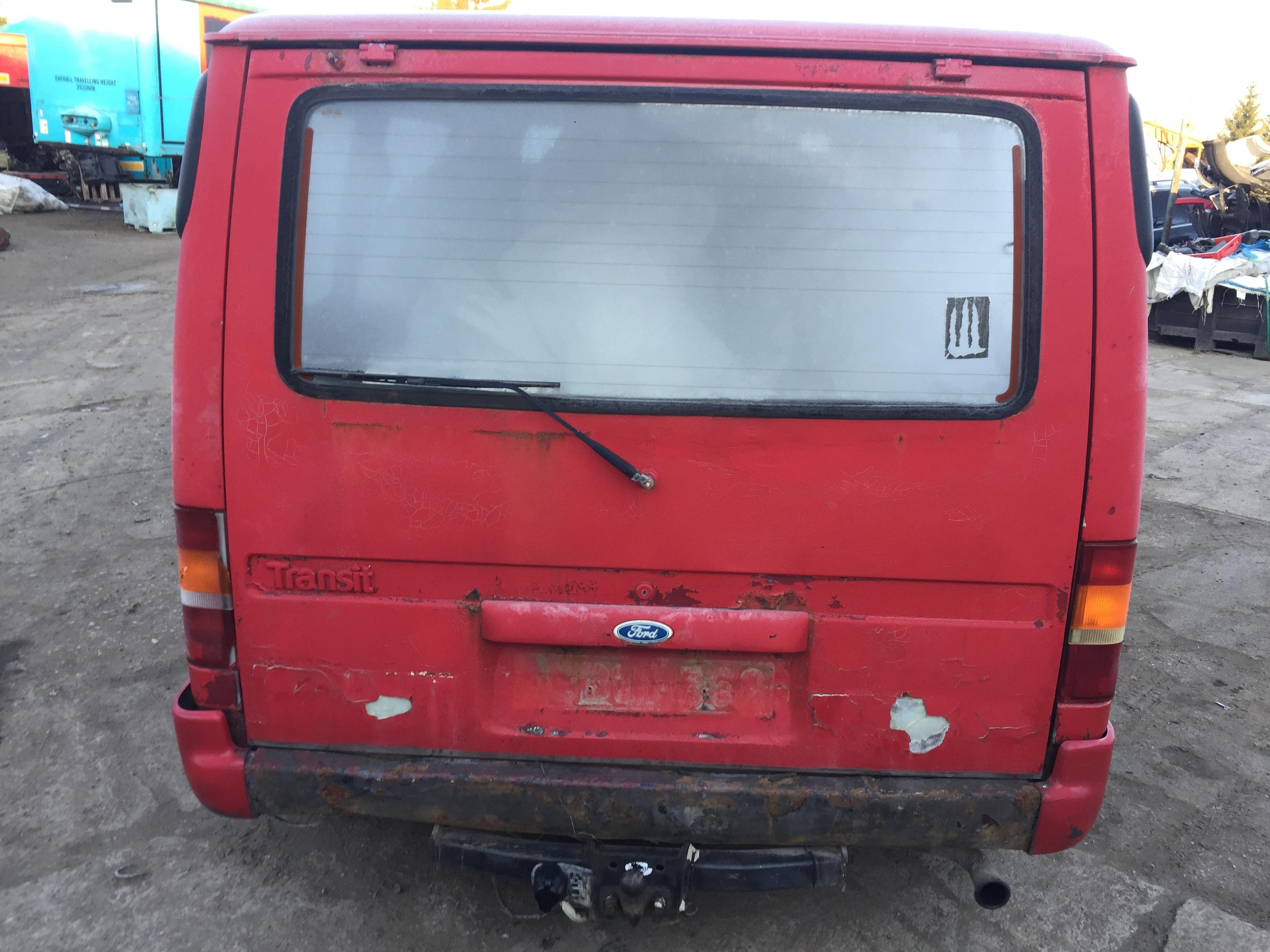 Used Car Parts Ford TRANSIT 1995 2.5 Mechanical Minibus 2/3 d. Red 2017-12-14
