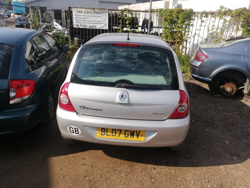 Used Car Parts Renault CLIO 2003 1.1 Mechanical Hatchback 4/5 d. Silver 2019-9-09