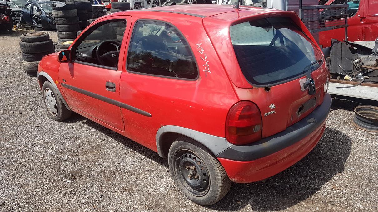 Used Car Parts Opel CORSA 1998 1.0 Mechanical Hatchback 2/3 d. Red 2017-7-07