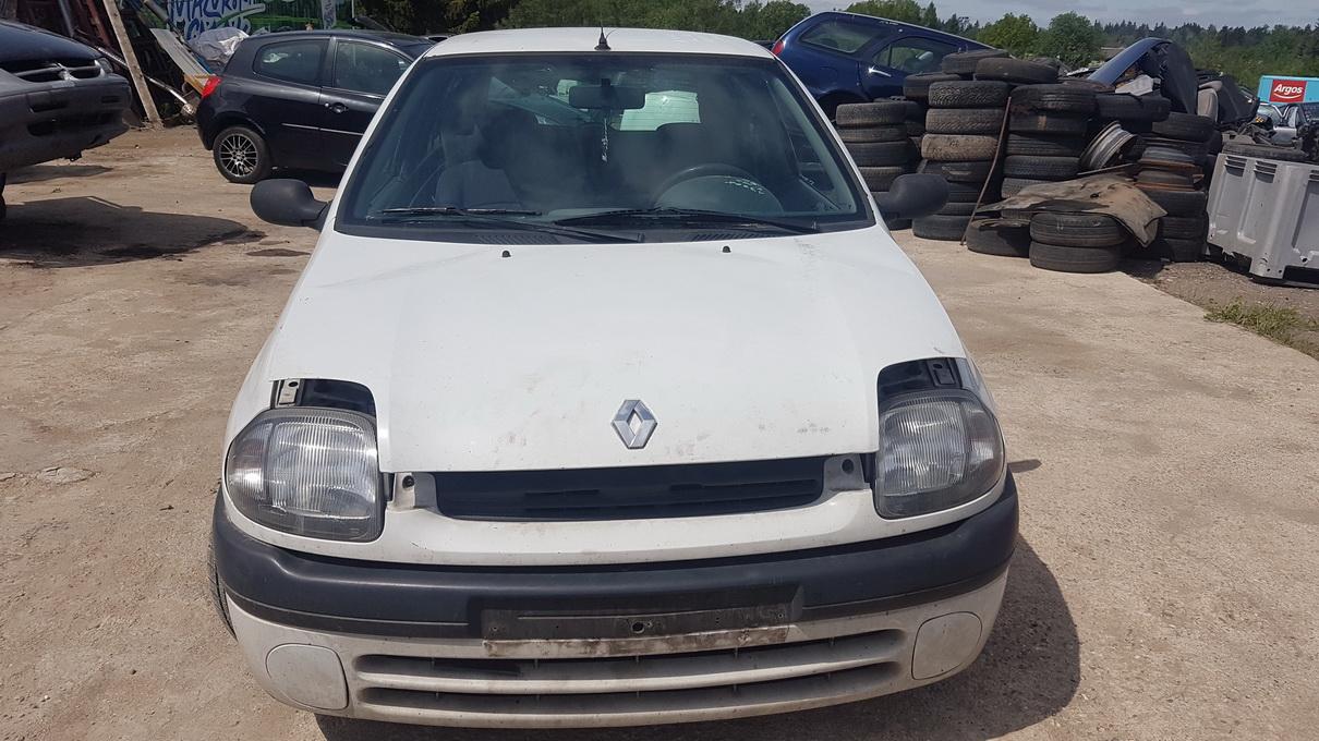 Used Car Parts Renault CLIO 2000 1.9 Mechanical Hatchback 2/3 d. white 2017-5-30