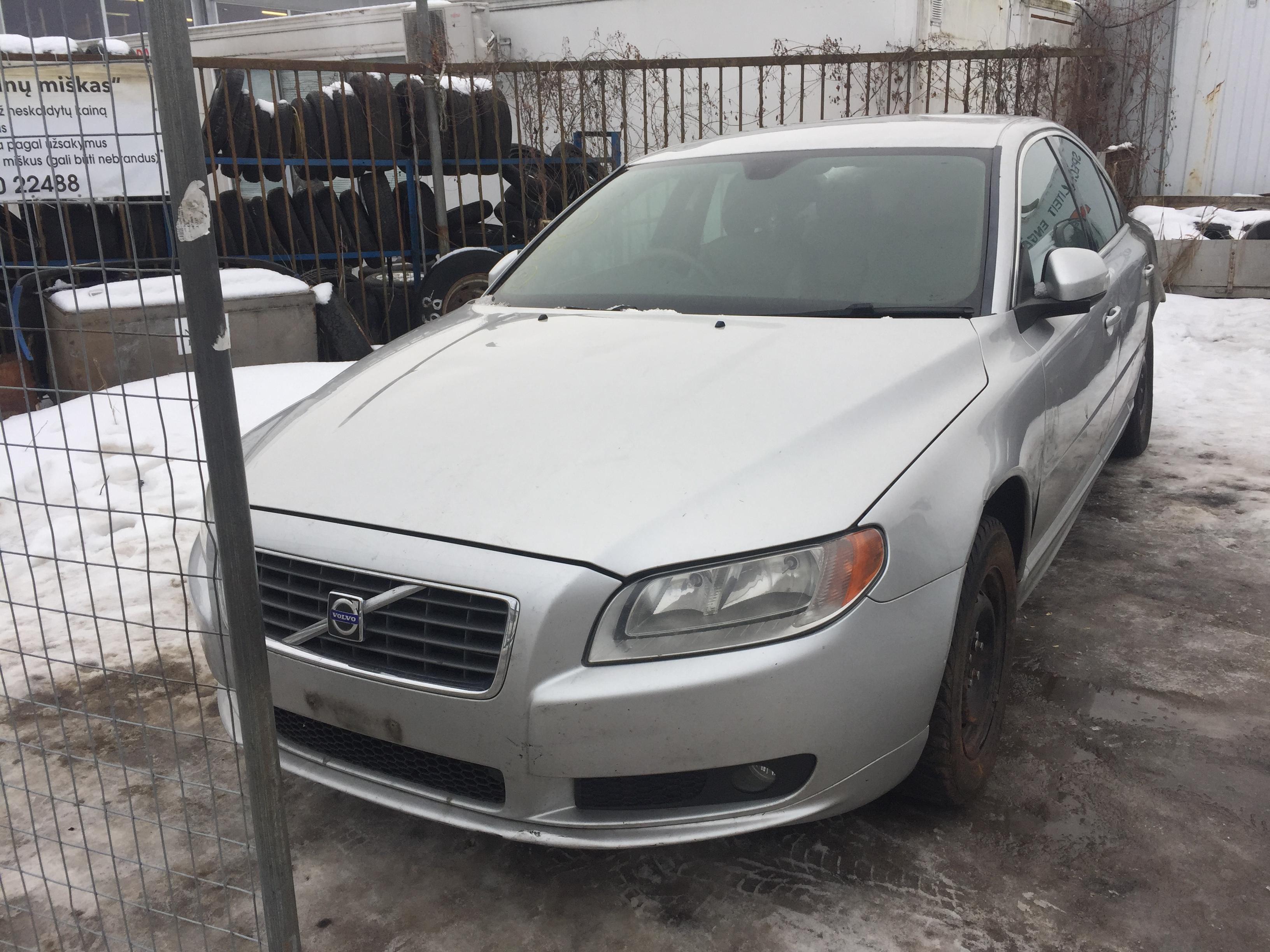 Used Car Parts Volvo S80 2008 2.4 Automatic Sedan 4/5 d. Silver 2019-2-08