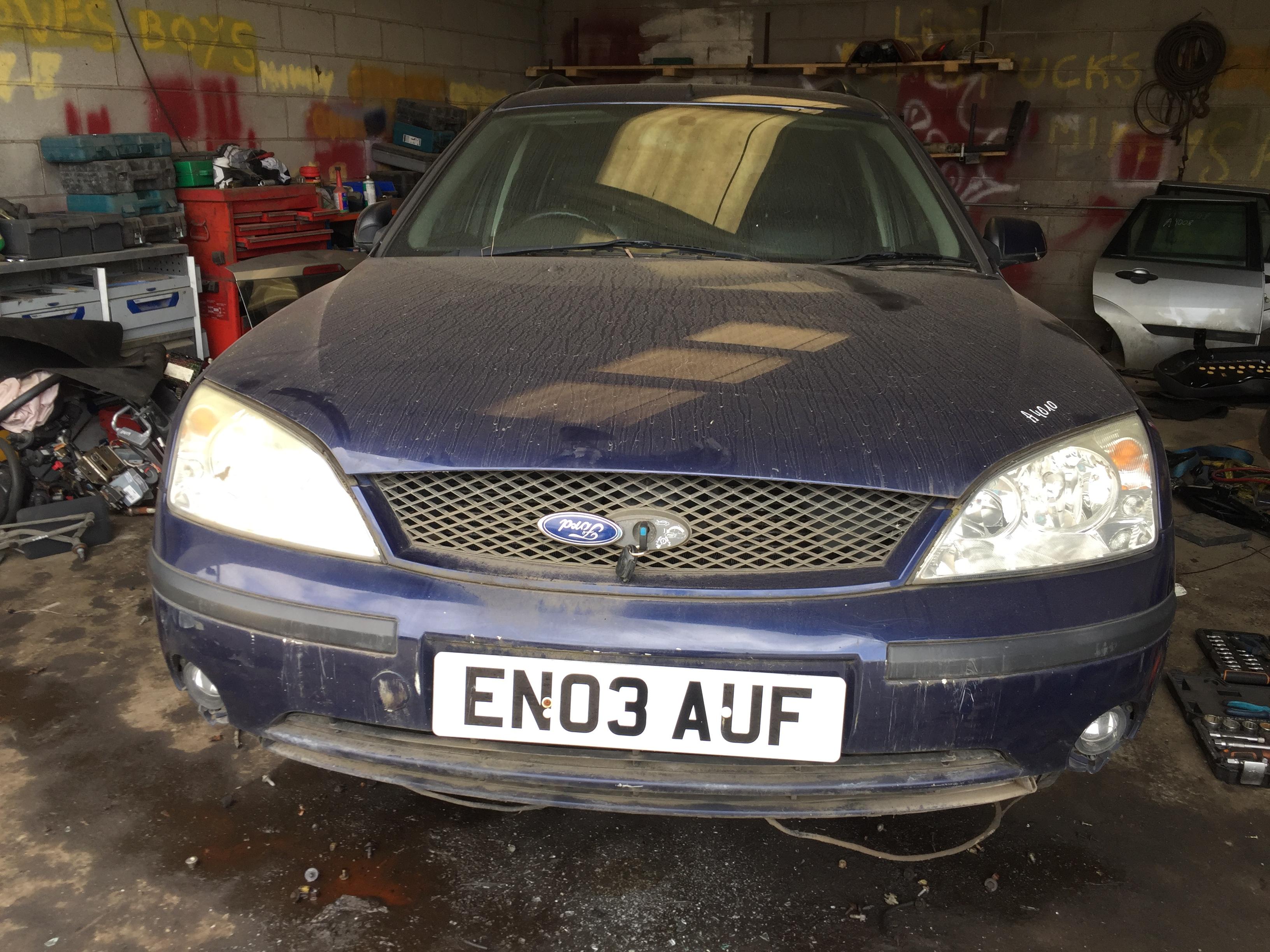 Used Car Parts Ford MONDEO 2003 2.0 Automatic Universal 4/5 d. Blue 2018-8-04