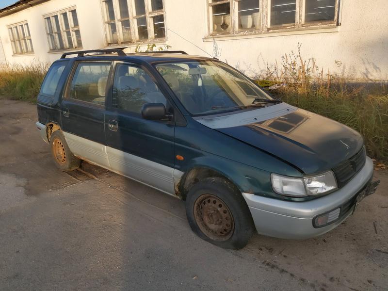 Used Car Parts Mitsubishi SPACE WAGON 1996 2.0 Mechanical Minivan 4/5 d. Green 2020-10-07