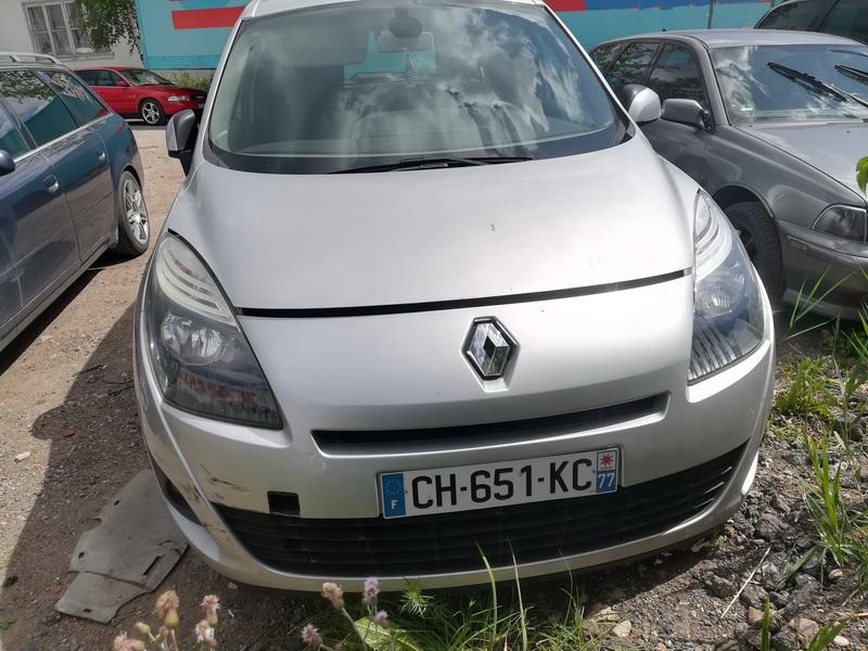 Used Car Parts Renault SCENIC 2012 1.5 Mechanical Minivan 4/5 d. Silver 2019-7-03