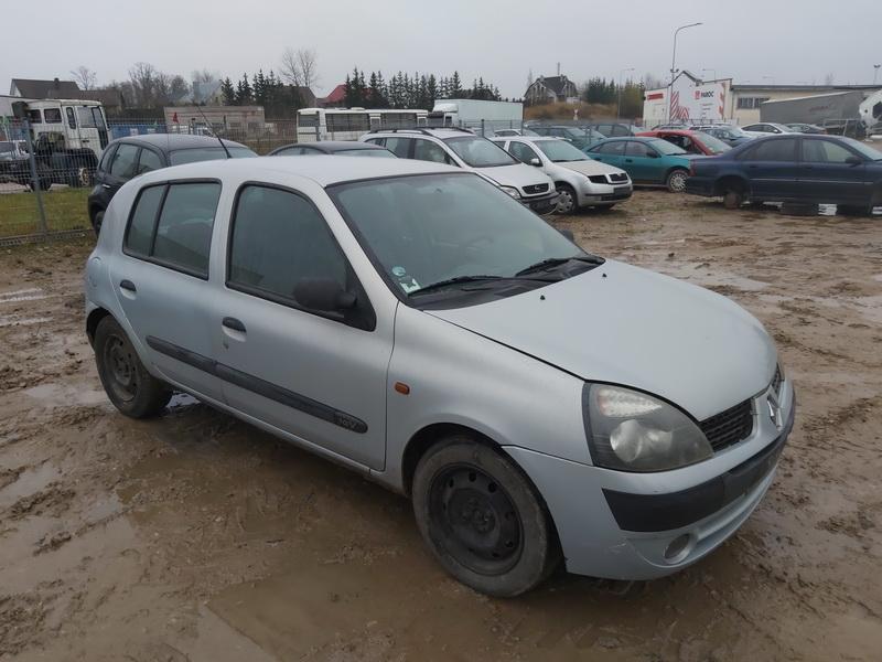 Naudotos automobilio dalys Renault CLIO 2002 1.2 Mechaninė Hečbekas 4/5 d. Pilka 2020-11-13