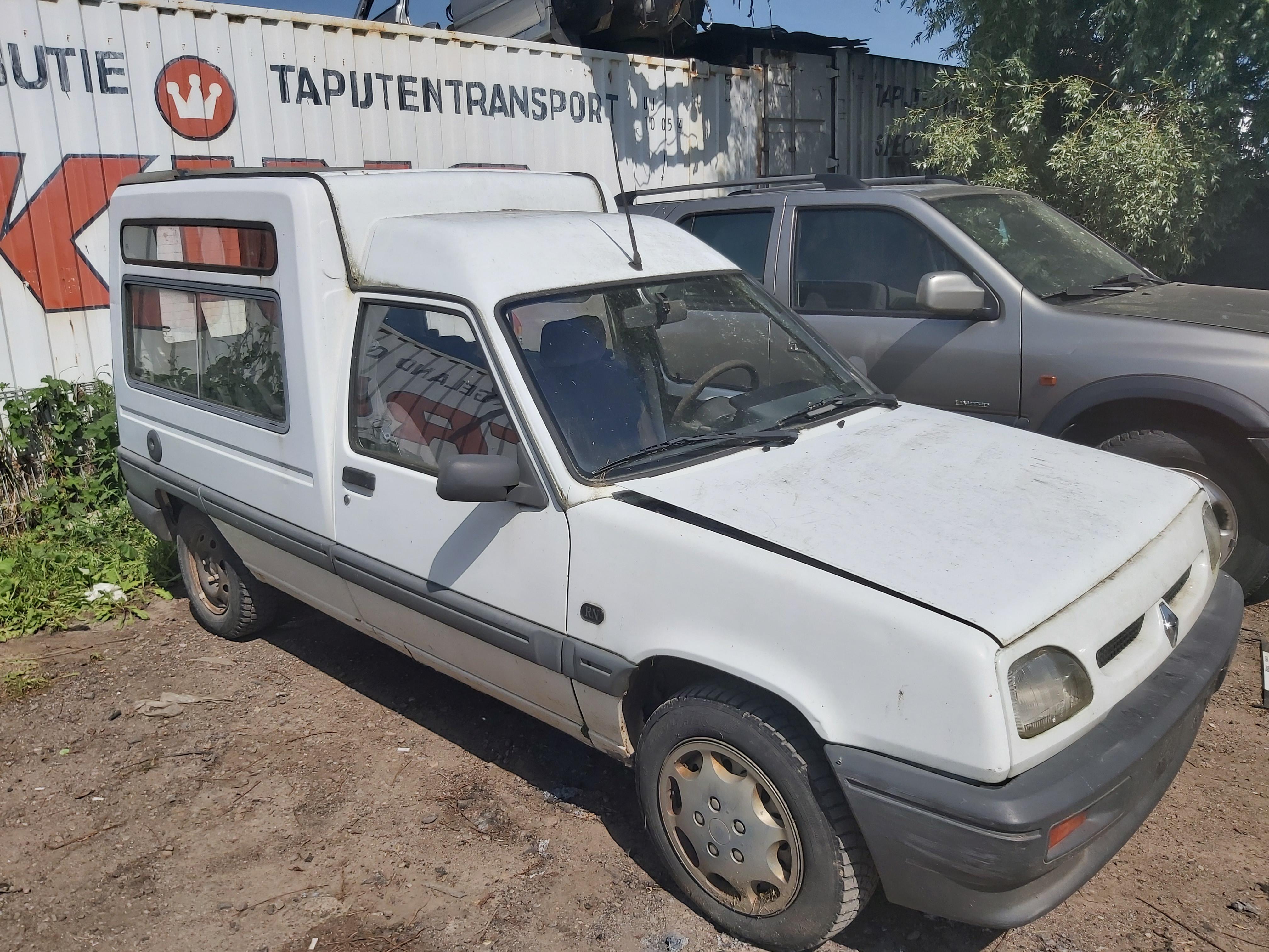 Naudotos automobilio dalys Renault RAPID 1996 1.9 Mechaninė Komercinis 2/3 d. Balta 2020-6-18
