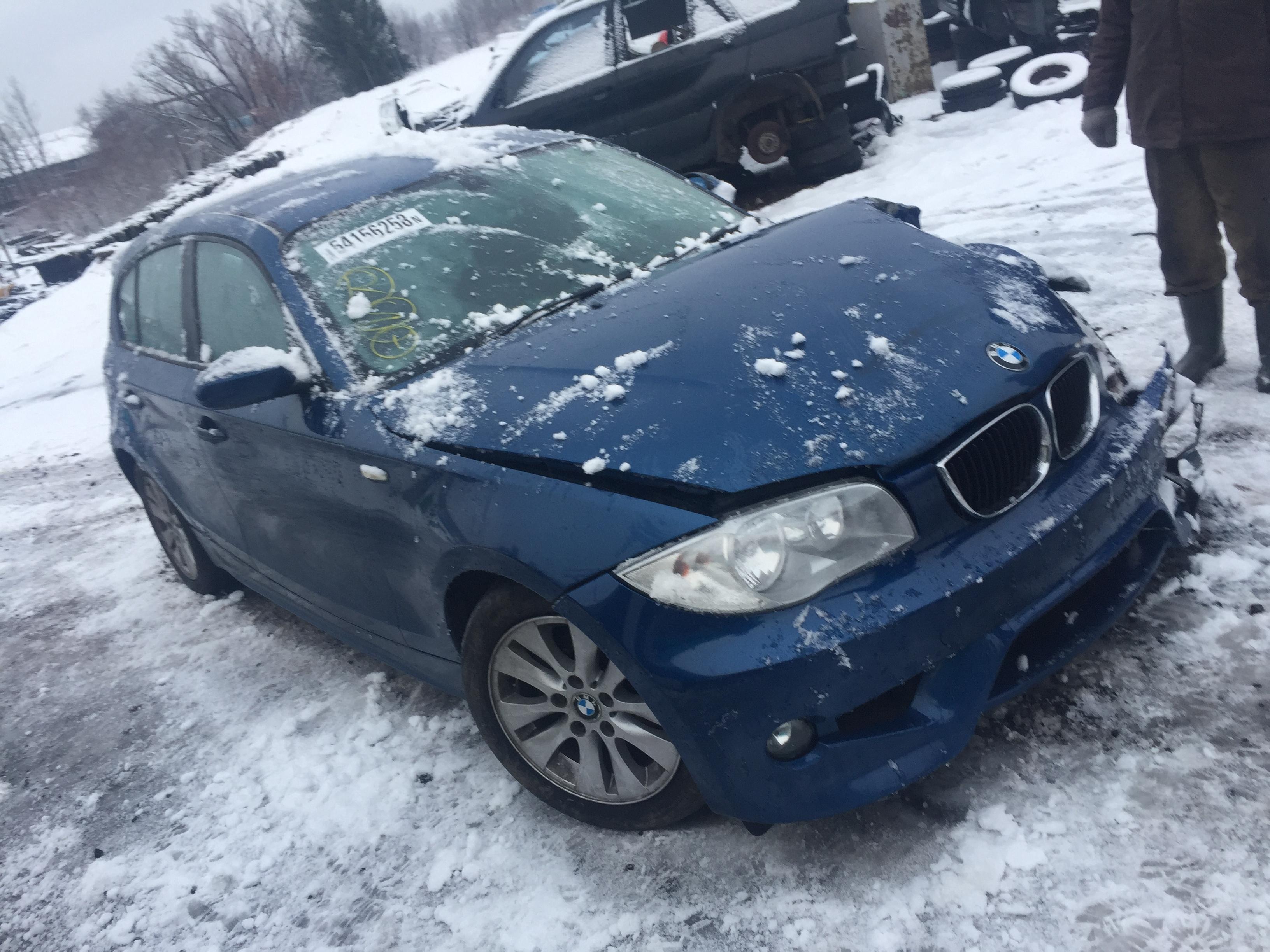 Used Car Parts BMW 1-SERIES 2005 1.8 Mechanical Hatchback 4/5 d. Blue 2018-12-31