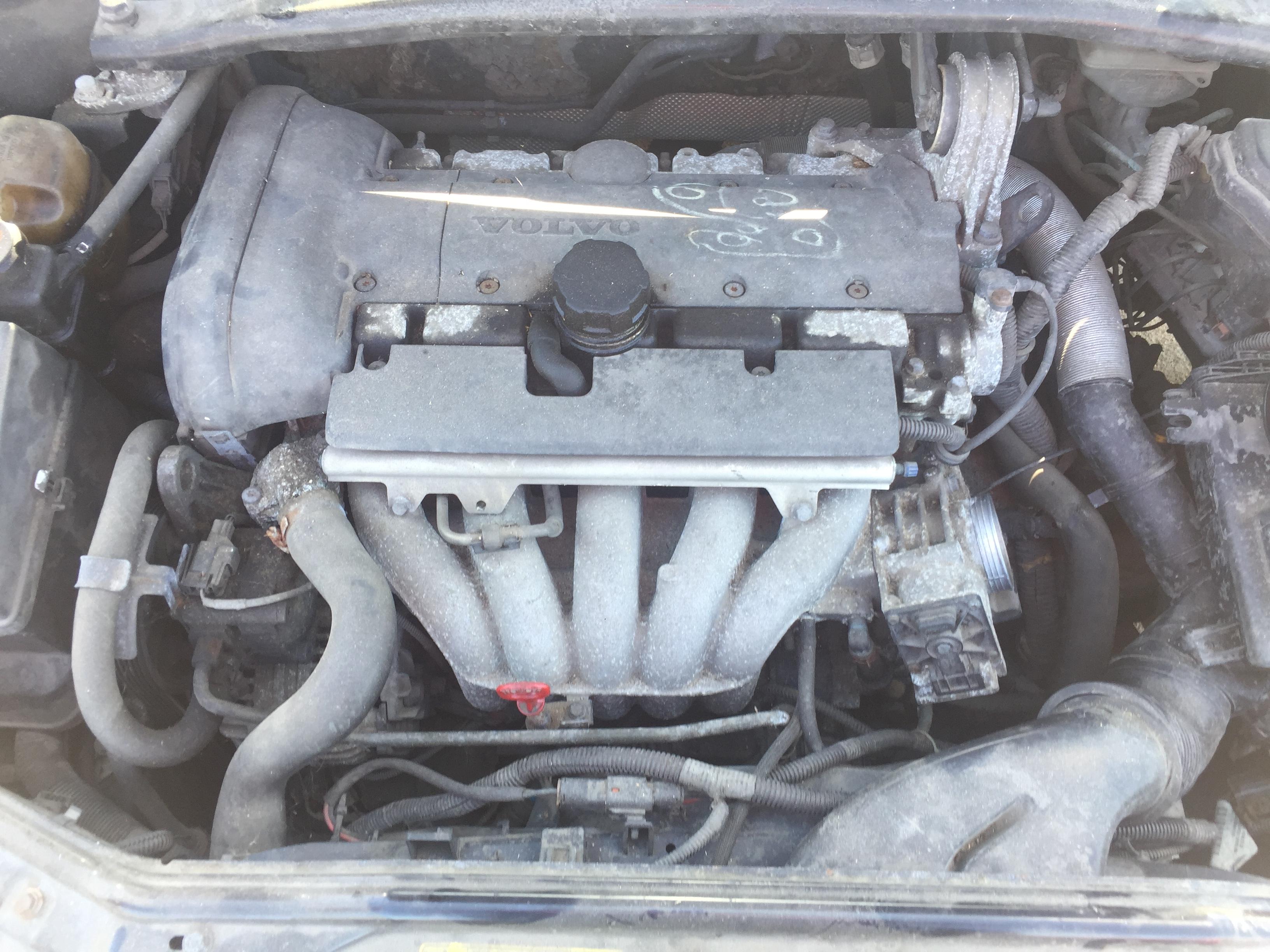 Used Car Parts Volvo S60 2001 2.4 Mechanical Sedan 4/5 d. Black 2017-8-09