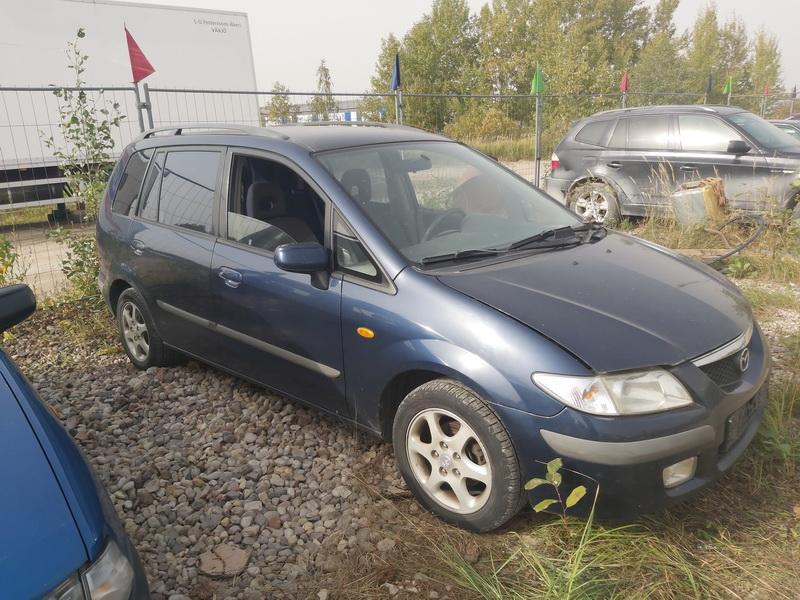 Подержанные Автозапчасти Mazda PREMACY 2001 2.0 машиностроение минивэн 4/5 d. синий 2020-10-01