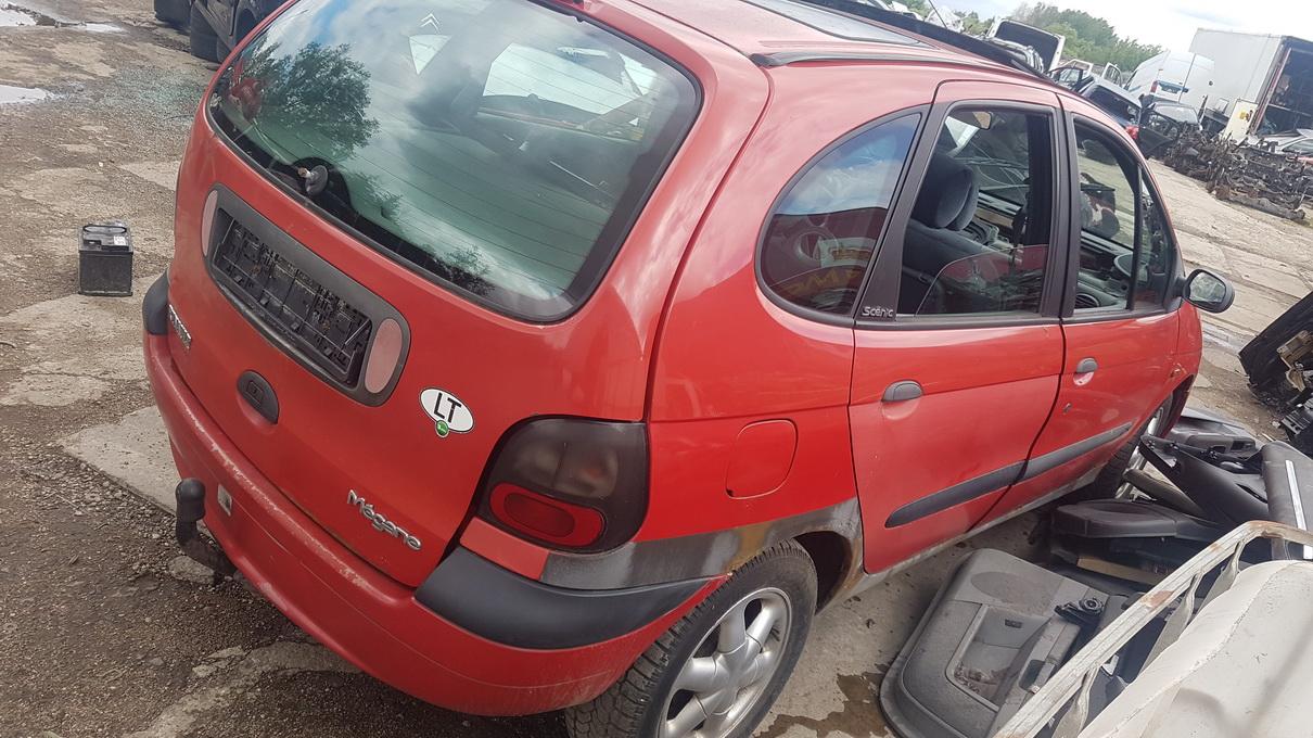Used Car Parts Renault SCENIC 1998 1.9 Mechanical Minivan 4/5 d. Red 2017-6-13