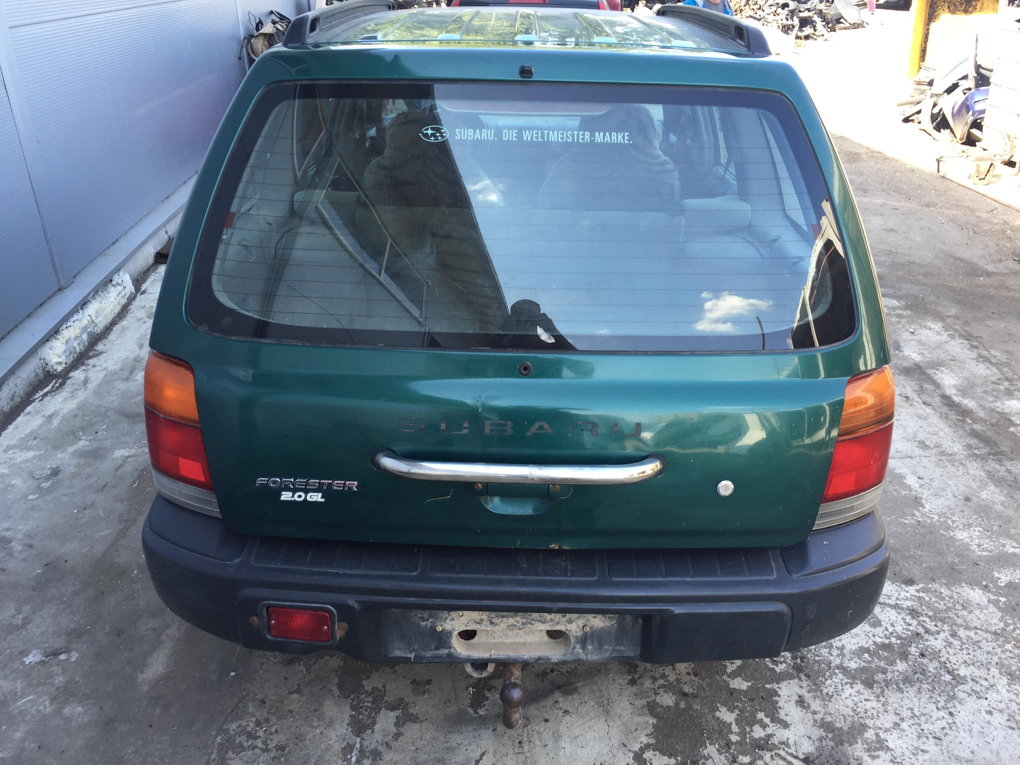 Used Car Parts Subaru FORESTER 1999 2.0 Mechanical Jeep 4/5 d. Green 2017-8-30