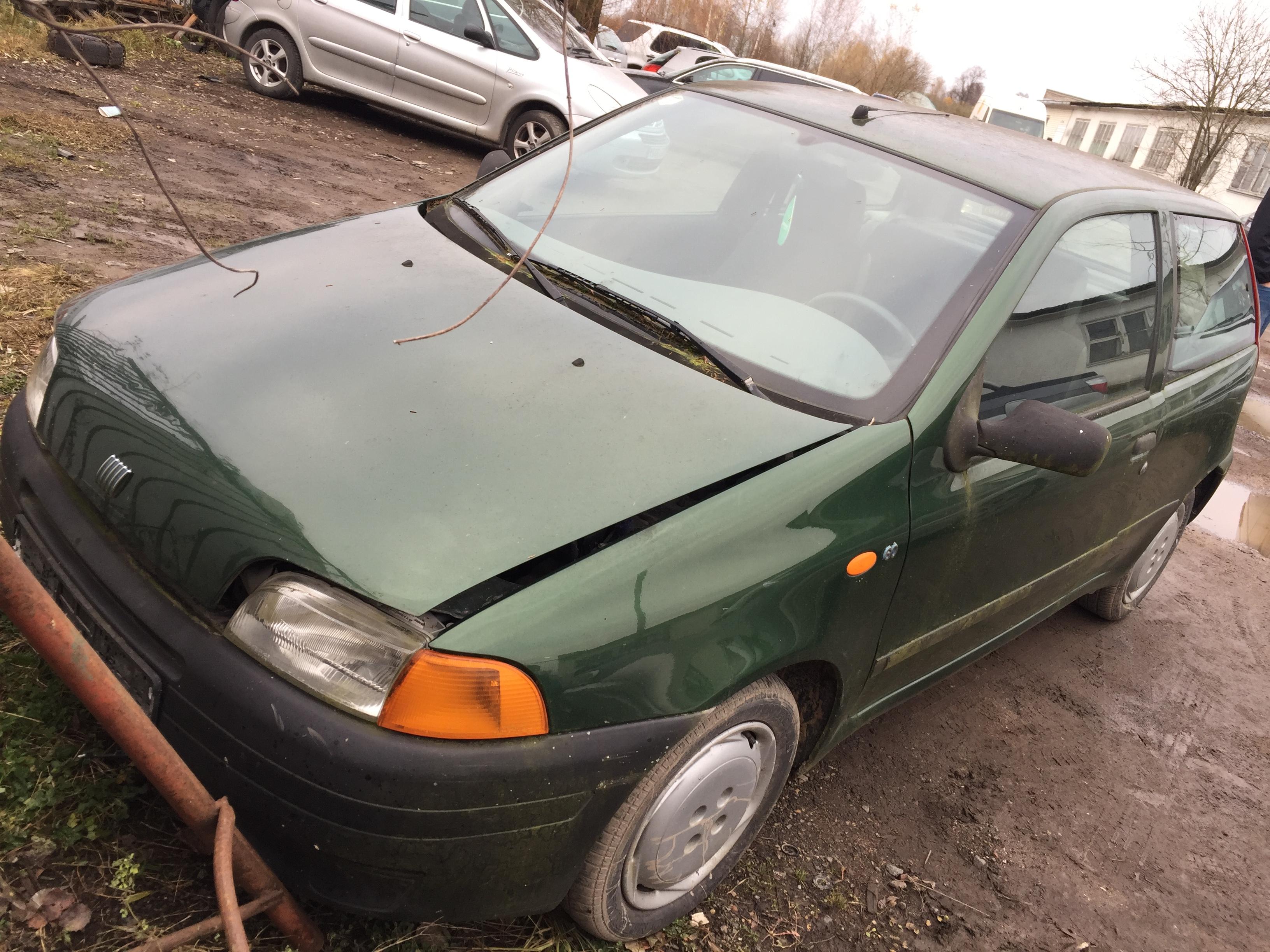 Used Car Parts Fiat PUNTO 1997 1.2 Automatic Hatchback 2/3 d. Green 2017-11-08