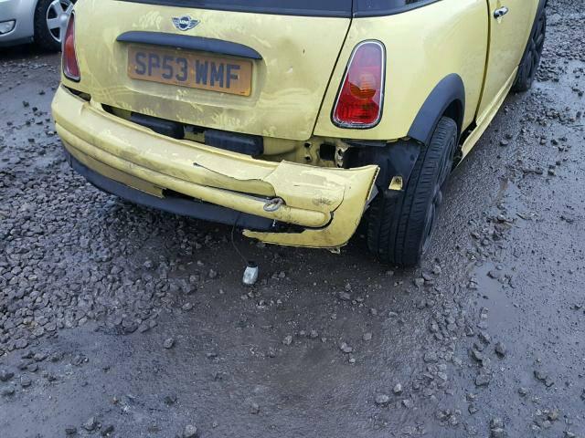 Used Car Parts Mini COOPER 2003 1.6 Mechanical Hatchback 2/3 d. Yellow 2018-2-22