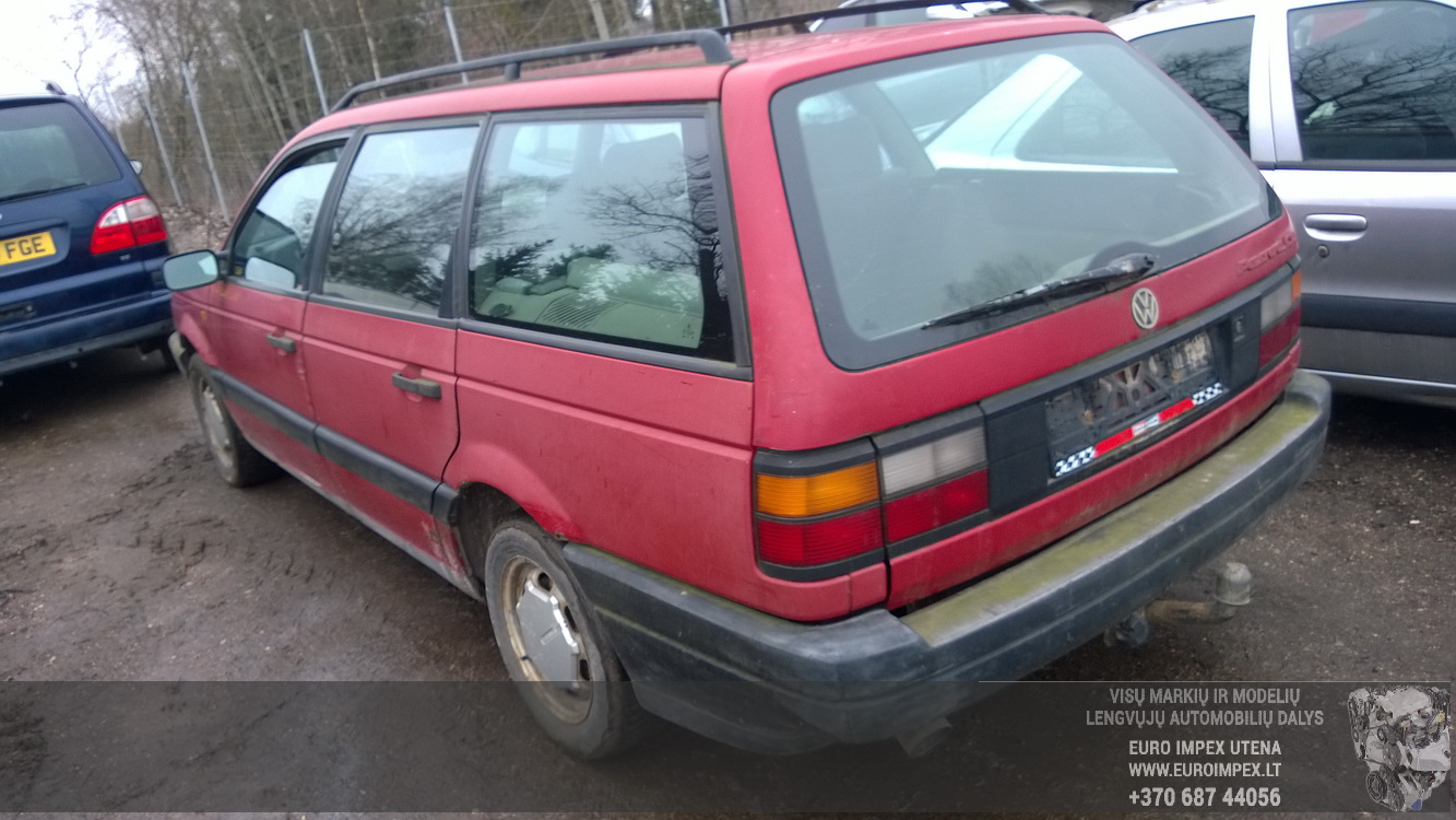 Naudotos automobiliu dallys Foto 7 Volkswagen PASSAT 1992 1.9 Mechaninė Universalas 4/5 d. Raudona 2016-3-09 A2636